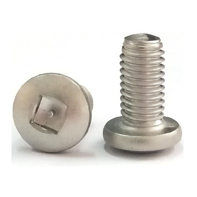 1066933 | SCS0600-016-P-PCS-CZ (100 Pcs) --- Security Screws - M6 -6x1mm- 16 mm - Steel Case Hardened Zinc Alloy