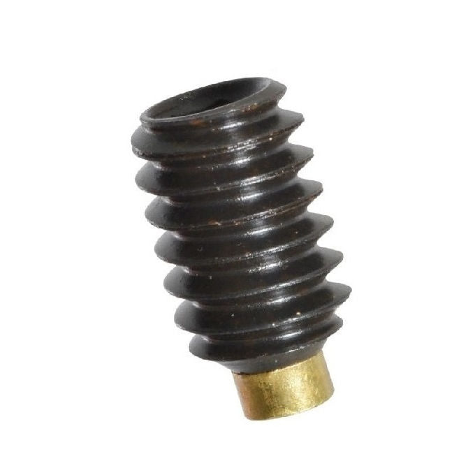 1099093 | SS120M-0800-AS-BT --- Brass Tipped Socket Set Screws - M12 -12x1.75mm- 80 mm - Carbon Steel