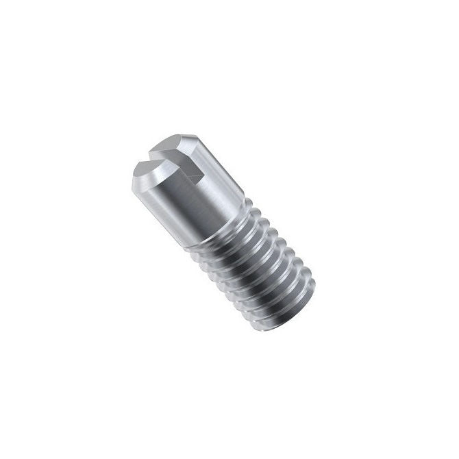 1044448 | SS030M-0060-ASP (5 Pcs) --- Partial Thread Slotted Set Screws - M3 -3x0.5mm- 6 mm - Steel Alloy, Rockwell B75