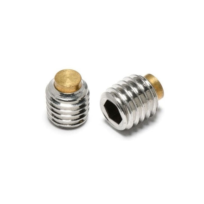 1098729 | SS120M-0500-S4-BT --- Brass Tipped Socket Set Screws - M12 -12x1.75mm- 50 mm - Stainless Steel 304 Similar to A2, 18-8 HRB80