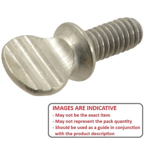 1103285 | THS127C-019-F-CS-WF (50 Pcs) --- Thumb Screws - 1/2-13 UNC -12.7mm- 19.05x47.63 mm - Malleable Iron