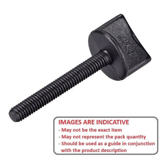 1088483 | THS095C-038-H-CB --- Thumb Screws - 3/8-16 UNC -9.53mm- 38.1x68.26 mm - Steel