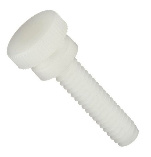 1085480 | THS095C-013-K-NY-WF (10 Pcs) --- Thumb Screws - 3/8-16 UNC -9.53mm- 12.7x17.46 mm - Nylon (Polyamide 6/6)