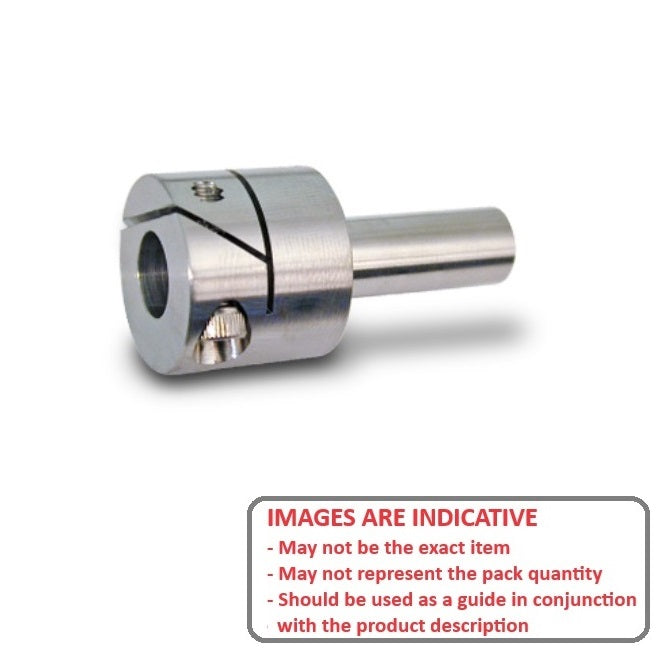 1084872 | SE095-064-445-F3 --- Extenders Shaft - 9.525x6.35x44.45 mm - Stainless Steel 303/304 Similar to A2, 18-8 HRB80