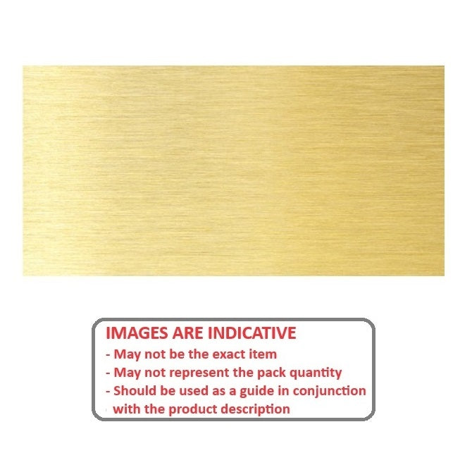 1039325 | SHM-1500-0100-0100-BR --- Brass Shim and Foil - 1.5x100x100 mm - Brass Alloy H62