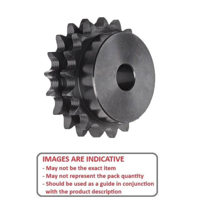 1092297 | SP2-127-078B-010-PB-C (2 Pcs) --- Roller Chain Sprockets - 10 tooth - 40.41 - Carbon Steel