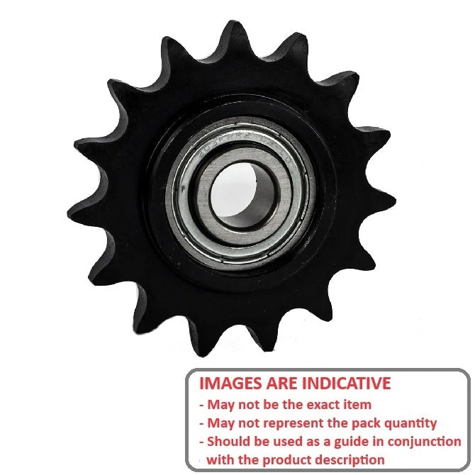 1102786 | IDC-5RS --- Roller Chain Idler Sprockets - Suits Chain Type 12.70mm - 12700785 - 40-1 ASA 68.7x12.7 mm - Steel