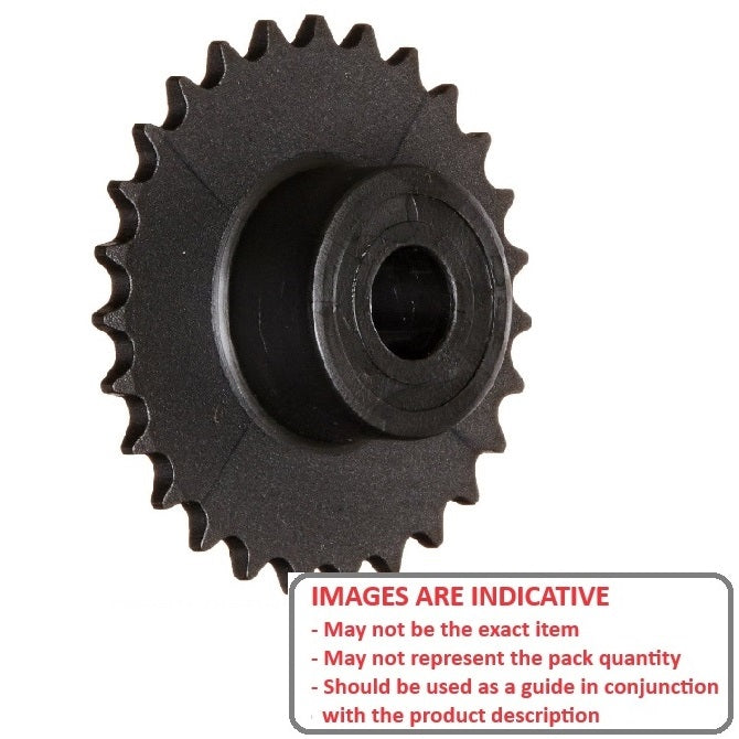 1152117 | SP1-038-016B-040-060-NG --- Roller Chain Sprockets - 40 tooth - 47.68x16 mm - NYLATRON GS PA66 + MoS2