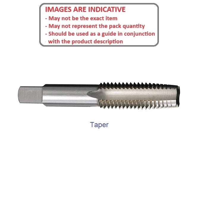 1048668 | TPC-032F-T-H --- Threading Tools - 5-44 UNF -3.18mm- 0.577 mm / 44 TPI - Taper - High Speed Carbon Steel