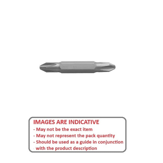 1224214 | GFB93C (3 Pcs) --- Power Bits Tools - End Type Phillips Size 2 150 mm