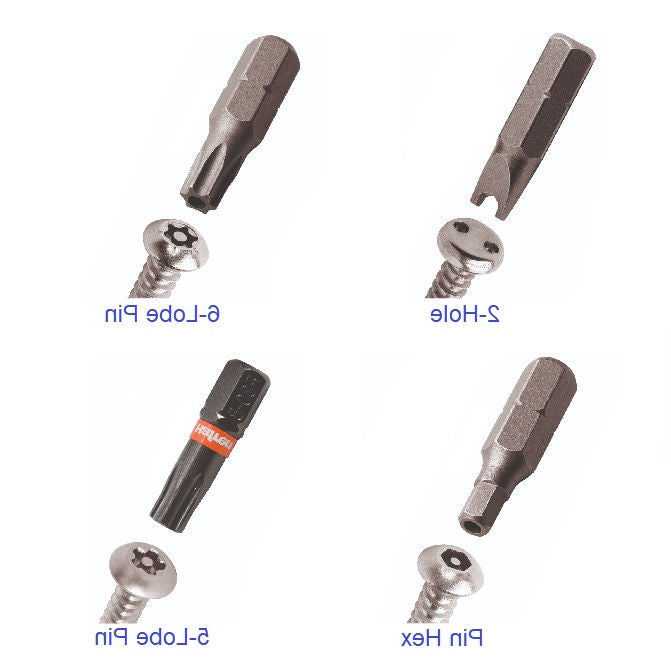 1052041 | TL-SEC-0400-SK-PB --- Security Bits Tools - M4 -4x0.7mm- Hex Socket - Power Bit