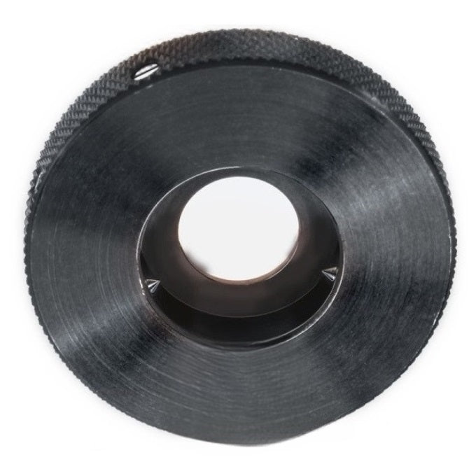 1114637 | DH-160-RND --- Button Die Holders Tools - 16 mm Round - Knurled Edges
