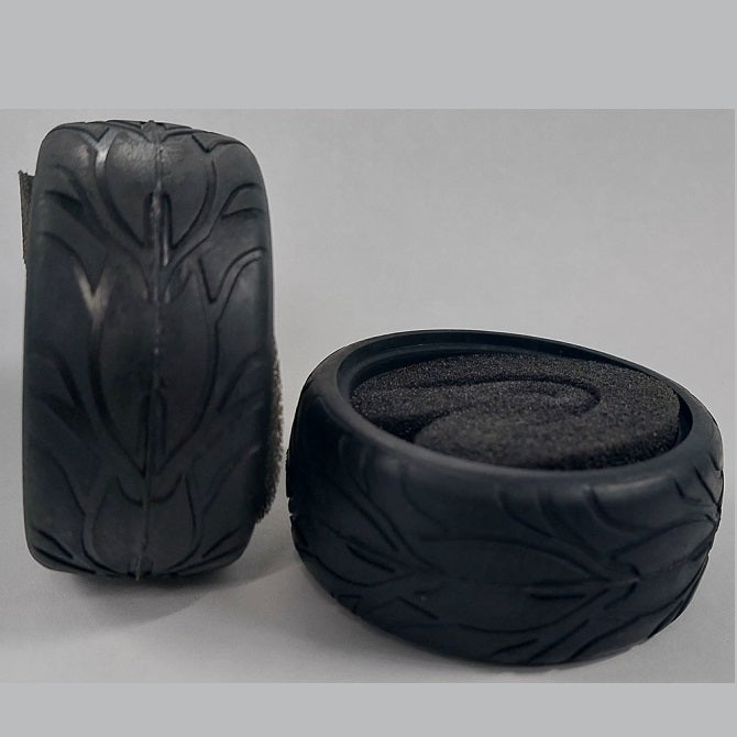 RC Car Tyres Hobby - Flame Pattern 63x26 mm