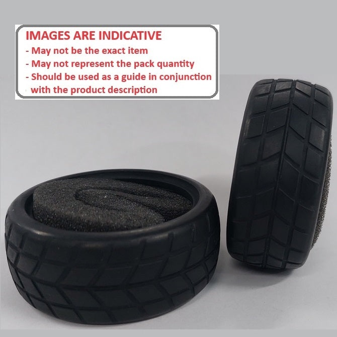 1226931 | TY-XR-063-26-Y (2 Pcs) --- RC Car Tyres Hobby - Y Pattern 63x26 mm
