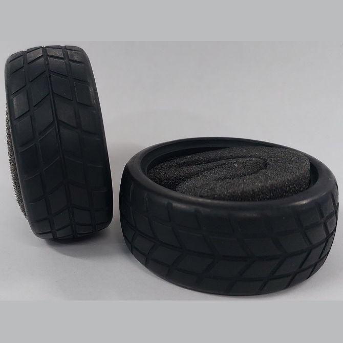 1226931 | TY-XR-063-26-Y (2 Pcs) --- RC Car Tyres Hobby - Y Pattern 63x26 mm