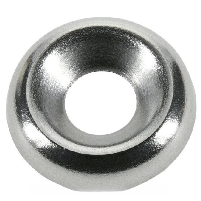 Cup Washers - 4.762x12.7x2.4 mm - Stainless Steel 303 PV Similar to A2, 304, 18-8