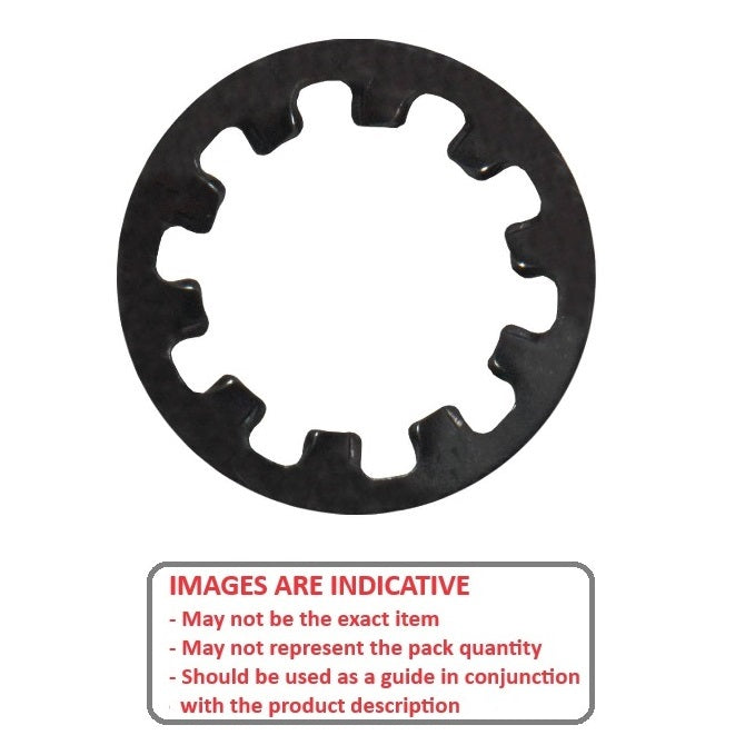 1041794 | W0025-LI-006-004-C (10 Pcs) --- Lock Washers - 2.5x5.5x0.4 mm