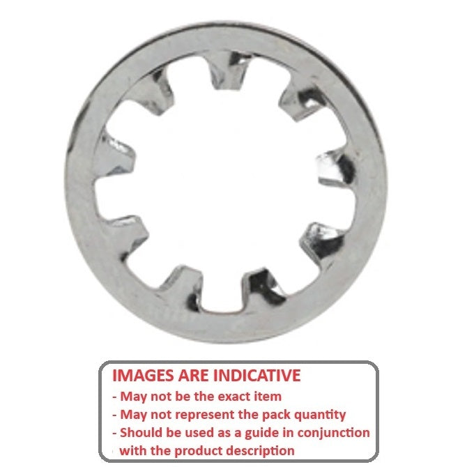 1039077 | W0020-LI-005-003-S4 (50 Pcs) --- Lock Washers - 2x4.5x0.3 mm
