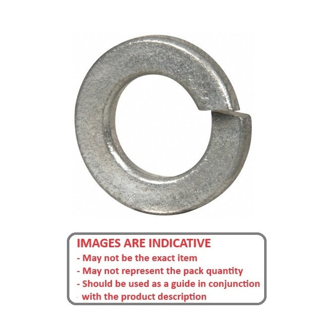 1040833 | W0022-T-004-004-L-CZ (50 Pcs) --- Lock Washers - 2.184x3.8x0.4 mm