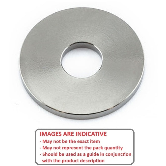 1060999 | W0050-F-010-010-TC1 (10 Pcs) --- Flat Washers - 5x10x1 mm - Titanium - CP1 Commercially Pure