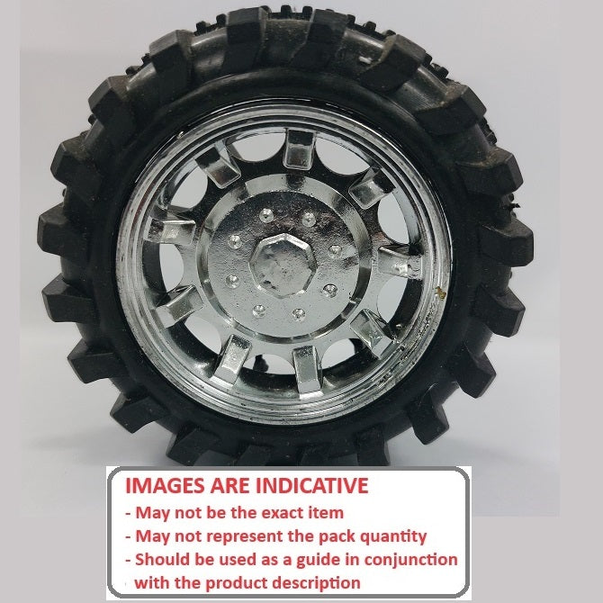 1177082 | WH-079-36-30-G (10 Pcs) --- Mousetrap Vehicle Wheels - 79x3x36 mm