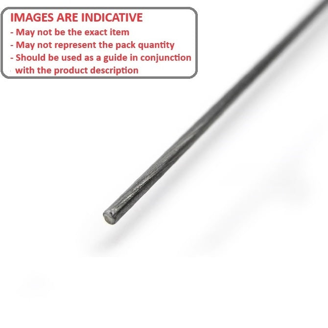 1043723 | WI-03000-001000-SP (Length) --- Straight Lengths Wire - 3 mm - 1 Mtr - Spring Steel