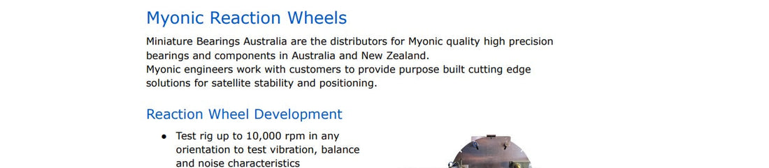 Myonic Reaction Wheels