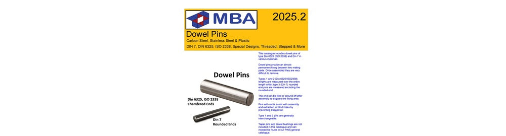 Free Dowel Pins Catalogue