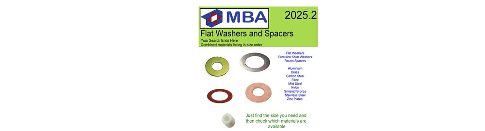 Free Washers & Spacers Catalogue