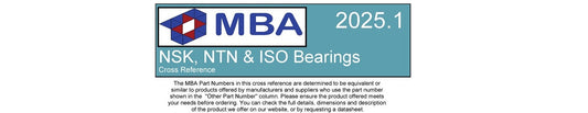 Free Cross Reference for NSK, NTN & ISO Ball Bearings