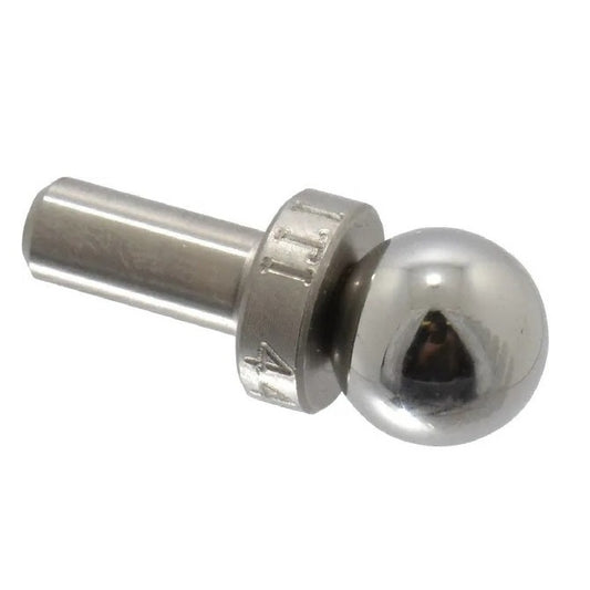 1084810 | BIN-00953-HS-SOL (25 Pcs) --- Inspection Balls - 9.525x4.755x18.796 mm - Carbon Steel