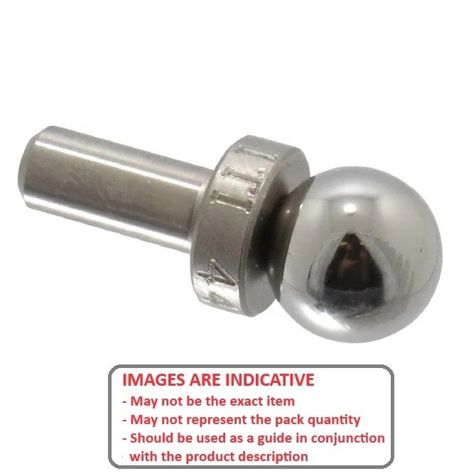 1100245 | BIN-01270-HS-C (25 Pcs) --- Inspection Balls - 12.7x6.342x23.622 mm - Carbon Steel