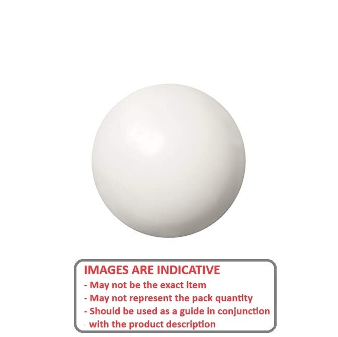1048676 | BL-00318-AC (20 Pcs) --- Plastic Balls - 3.18 mm Acetal - Grade 1
