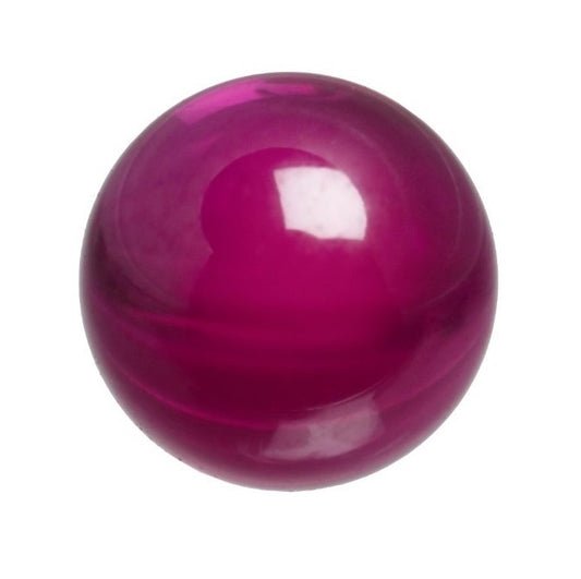 1002401 | BL-00065-RY-G25 (10 Pcs) --- Ceramic Balls - 0.653 mm Synthetic Ruby - Grade 25