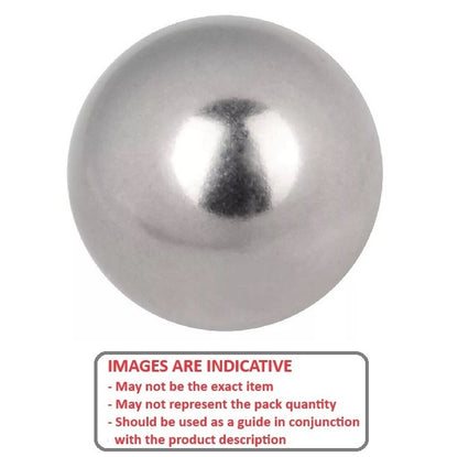 1045515 | BL-00300-T23-G100 (10 Pcs) --- Metallic Balls - 3 mm Ti-Gr23/Ti-6AL4V-ELI - Grade 100