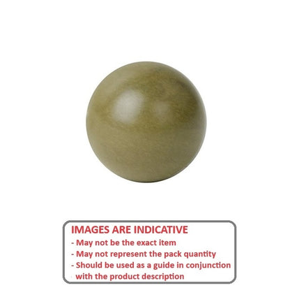 1048681 | BL-00318-TO (10 Pcs) --- Plastic Balls - 3.18 mm Torlon -Polyamide-imide- - Grade II