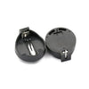 1000096 | BAT-HOL-CN-25-077 (3 Pcs) --- Holders Battery Accessories -  Button Cell Holder 24-25mm Diameter x 7.7mm thick  - Plastic
