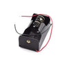 1000020 | BAT-HOL-D-01 (2 Pcs) --- Holders Battery Accessories -  D Cell Battery Holder 1 x D Cell - 71 x 71 x 31 - Delrin