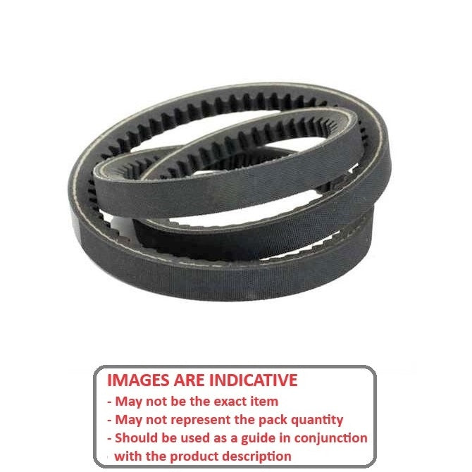 1221293 | BV12-02134-AX84 --- Vee Belts - 2133.6 - 84.0 in. - mm - - - - Natural Rubber - Raw Edge