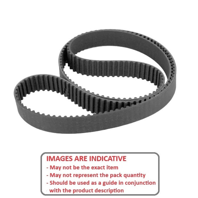 1221056 | B-020S-1836-0040-NFB (4 Pcs) --- Timing 2.000mm Pitch Belts - 1836 tooth - 3672x4 mm - Nylon Covered Neoprene Rubber with Fibreglass