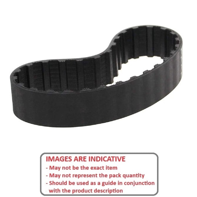 1162147 | B-100T-0051-0150-NFB --- Timing 10.000mm Pitch Belts - 51 tooth - 510x6 mm - Nylon Covered Neoprene with Fibreglass Cords