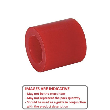 1149801 | AU-973RS --- Cylindrical Counterbored Bumpers - 38.1x31.75x9.53 mm - Polyurethane 95A