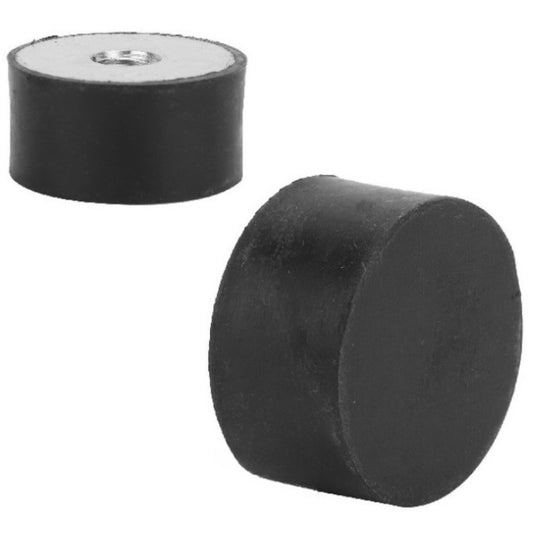 Buffer Mounts - 15x20 mm - M4x0.7 - Natural Rubber