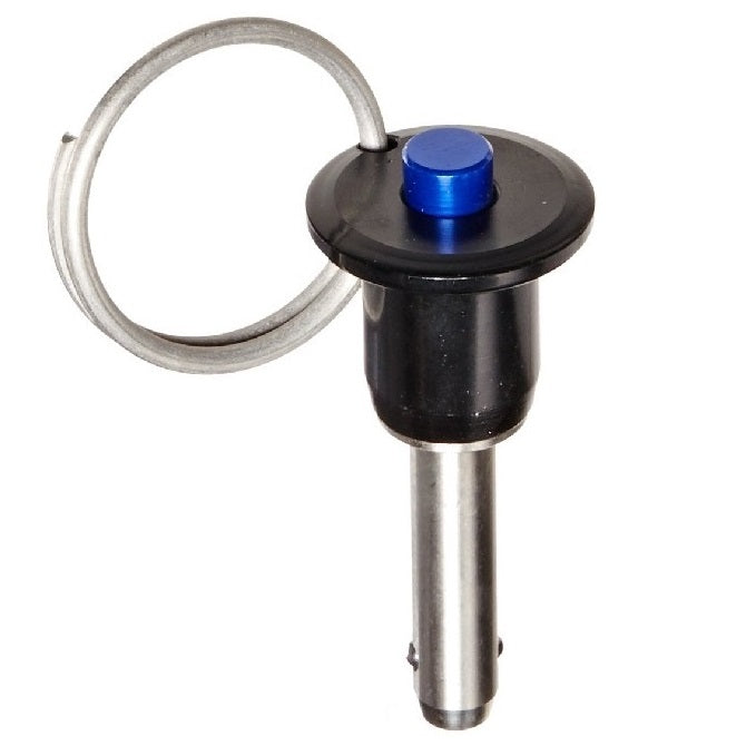 Ball Lock Pins - 6.35x12.7 mm - 304 Stainless Steel Shank / Aluminium Handle