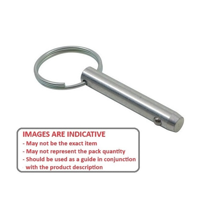 1134568 | BLP-254-0762-K1-S3 --- Ball Lock Pins - 25.4x76.2 mm - 303 Stainless Steel