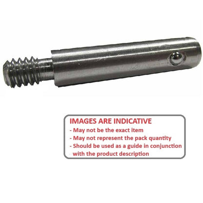 1056459 | BLP-048-0254-THR-S3 --- Ball Lock Pins - 4.76x25.4 mm - 303 Stainless Steel