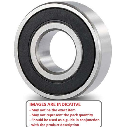 1071891 | SR4-2RS-MC3 --- Single Row Ball Bearings - 6.35x15.875x4.978 mm - Stainless Steel AISI 440C