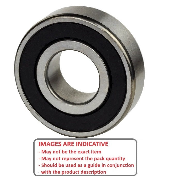 1091618 | 6000-2RS-N-ECO --- Single Row Ball Bearings - 10x26x8 mm - Chrome Steel SAE 52100