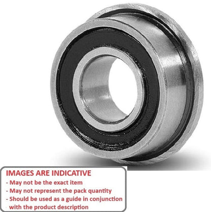 1123176 | F6804-2RS (20 Pcs) --- Single Row Ball Bearings - 20x32x7 mm - Chrome Steel SAE 52100