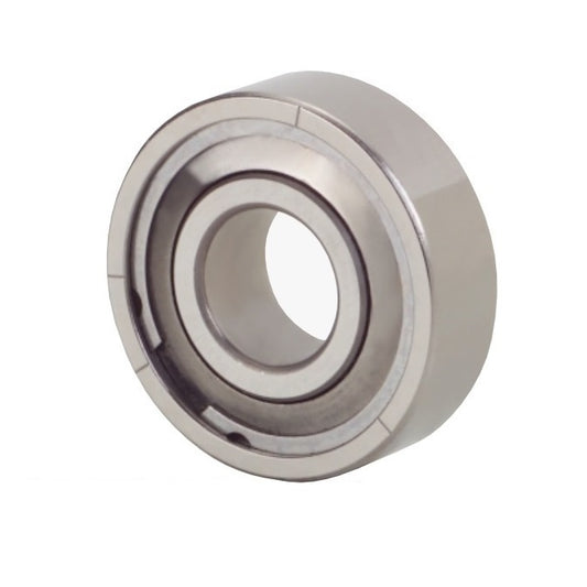 Single Row Ball Bearings - 2.5x8x2.8 mm - Stainless Steel AISI 440C - Ribbon Retainer Low Torque